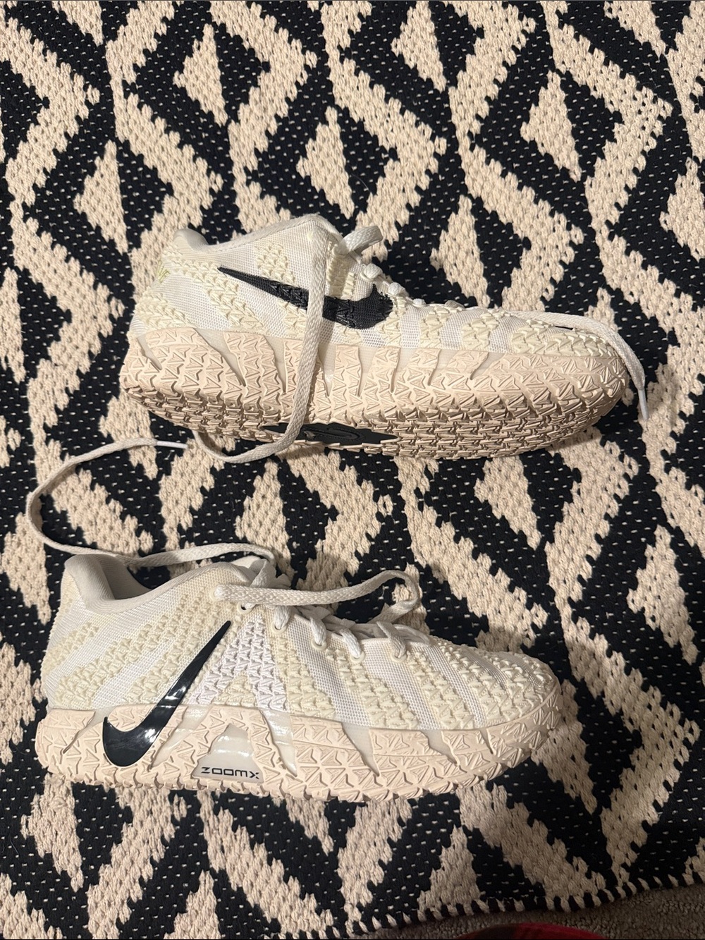 Nike Cream and Black ZoomX Training Sneakers